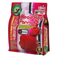 Hikari Blood-Red Parrot+ Six Color Enhancers Fish Food - Medium